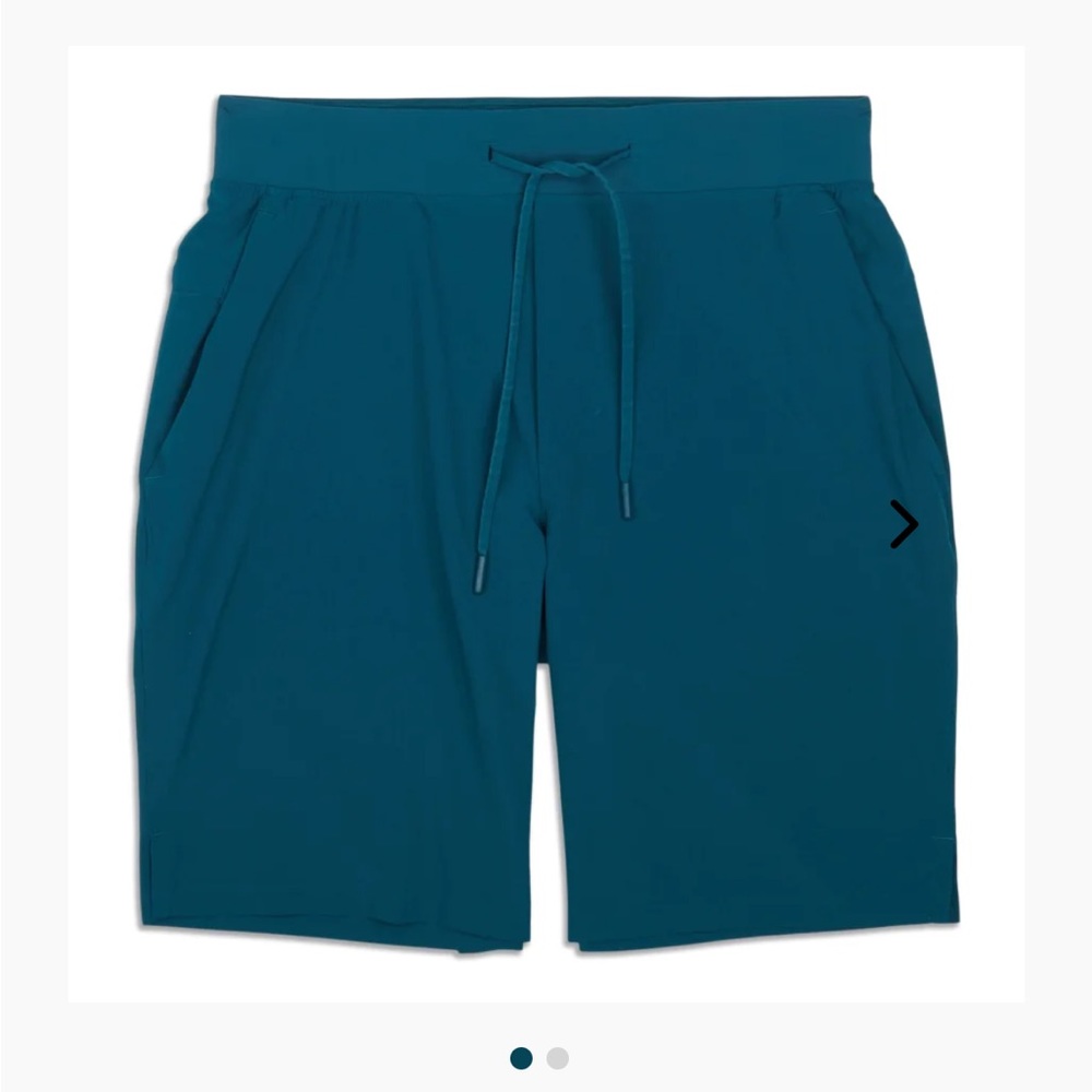 Lululemon T.H.E linerless shorts Bermuda teal 9”
